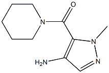 1-methyl-5-(piperidin-1-ylcarbonyl)-1H-pyrazol-4-amine,CAS1001500-82-8