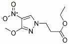 3-(3-甲氧基-4-硝基-1H-吡唑-1-基)丙酸乙酯,CAS1001500-79-3