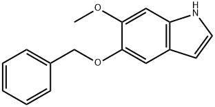 5-苄氧基-6-甲氧基吲哚,CAS:4790-04-9