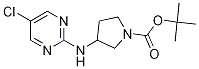 3-(5-Chloro-pyrimidin-2-ylamino)-pyrrolidine-1-carboxylic acid tert-butyl ester,CAS1261229-97-3