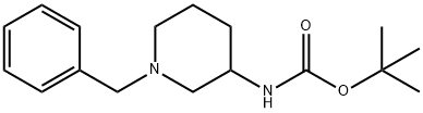 1-苄基-3-N-叔丁氧羰基氨基哌啶, CAS:478828-62-5