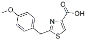 2-(4-METHOXYBENZYL)-1,3-THIAZOLE-4-CARBOXYLIC ACID,CAS477872-94-9