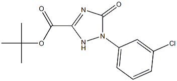 TERT-BUTYL 1-(3-CHLOROPHENYL)-5-OXO-2,5-DIHYDRO-1H-1,2,4-TRIAZOLE-3-CARBOXYLATE,CAS1000577-13-8