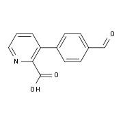 cas:1261972-92-2|3-(4-甲酰基苯基)吡啶甲酸