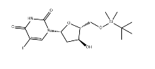 2'-脱氧-5'-O-[(叔丁基)二甲基硅烷基]-5-碘尿苷 ,5'-O-TBS-5-iodo dU,cas134218-81-8