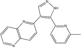 cas:446859-33-2|2-(3-(6-甲基吡啶-2-基)-1H-吡唑-4-基)-1,5-萘啶