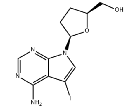 7-I-7-Deaza-ddA,7-DEAZA-7-碘-2&#039;, 3&#039;-双脱氧腺苷,cas114748-70-8