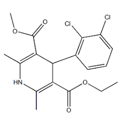 4-(2,3-二氯苯基)-1,4-二氢-2,6-二甲基-3,5-吡啶二羧酸乙基甲基酯|cas86189-69-7