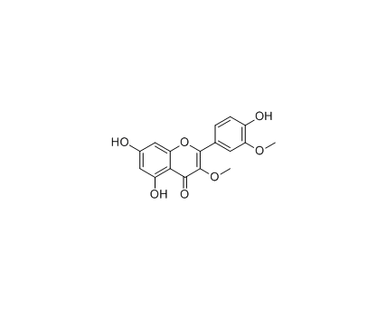 Quercetin 3,3&#039;-dimethyl ether|槲皮素-3,3′-二甲醚; 5,7,4′-三羟基-3,3′-二甲氧基黄酮|cas:4382-17-6