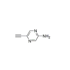 5-乙炔基吡嗪-2-胺|cas457099-42-2