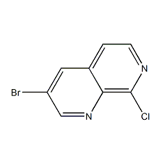3-溴-8-氯-1,7-萘啶|cas1260670-05-0