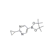 2-cyclopropyl-5-(4,4,5,5-tetraMethyl-1,3,2-dioxaborol-2-yl)pyriMidine|cas1375301-91-9
