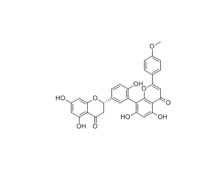 2,3-Dihydropodocarpusflavone A|2,3-二氢罗汉松双黄酮A|cas: 852875-96-8