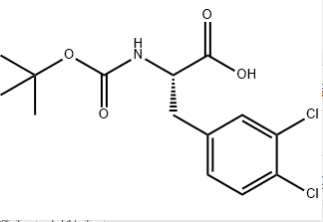 BOC-L-3,4-二氯苯丙氨酸,CAS:80741-39-5