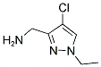 (4-氯-1-乙基-1H-吡唑-3-基)甲胺,CAS:1001611-12-6