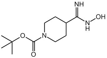 2-甲基-2-丙基4-(N-羟基甲脒基)-1-哌啶羧酸酯,CAS:280110-63-6