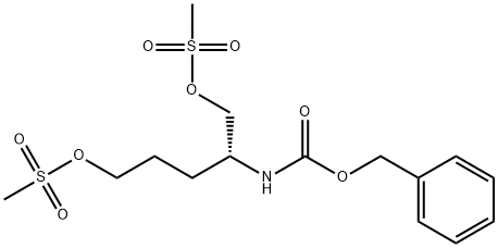 [(1R)-4-[(甲磺酰)氧基]-1-[[(甲磺酰)氧基]甲基]丁基]氨基甲酸苄酯, CAS:478646-29-6