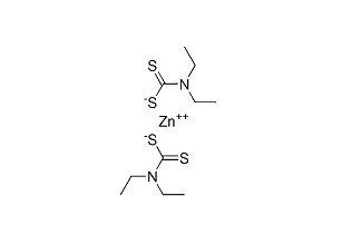 二乙基二硫代氨基甲酸锌 cas：14324-55-1