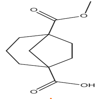 5-(Methoxycarbonyl)bicyclo[3.2.1]octe-1-carboxylic acid，cas110371-27-2