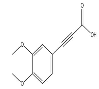 3,4-二甲氧基苯丙炔酸，cas22511-06-4
