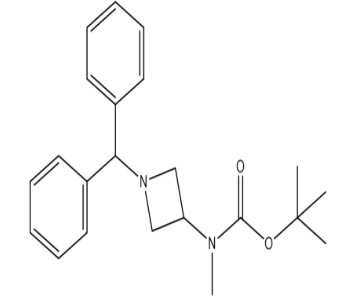 (1-二苯甲基氮杂环丁烷-3-基)(甲基)氨基甲酸叔丁酯，cas854038-91-8