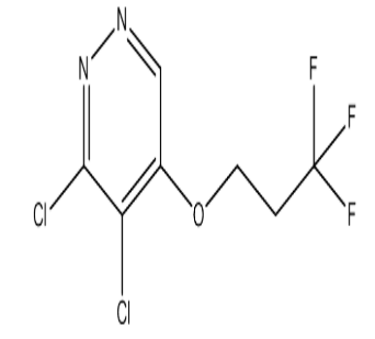 3,4-Dichloro-5-(3,3,3-trifluoropropoxy)pyridazine，cas1346698-21-2