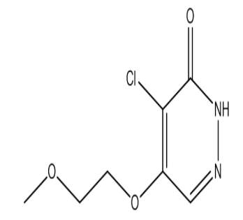 4-氯-5-(2-甲氧基乙氧基)哒嗪-3(2H)-酮，cas1346697-64-0