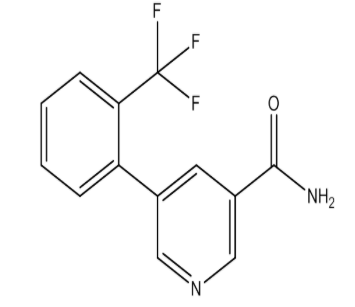 5-(2-(Trifluoromethyl)phenyl)nicotinamide，cas1125421-92-2