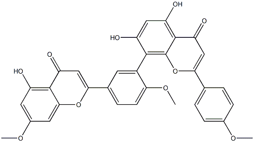 金松双黄酮,CAS:521-34-6