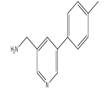 (5-(对-甲苯基)吡啶-3-基)甲胺，cas1346691-49-3
