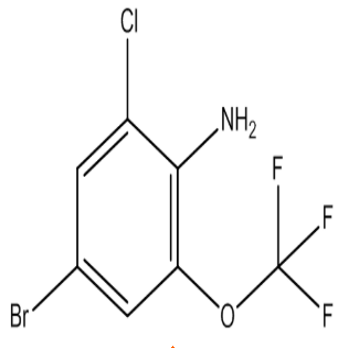 4-Bromo-2-chloro-6-(trifluoromethoxy)iline，cas885266-98-8