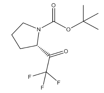 (S)-tert-Butyl 2-(2,2,2-trifluoroacetyl)pyrrolidine-1-carboxylate，cas913979-70-1