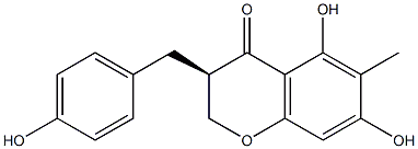 (3R)-5,7-二羟基-6-甲基-3-(4’-羟基苄基)铬-4-酮,CAS:84638-48-2