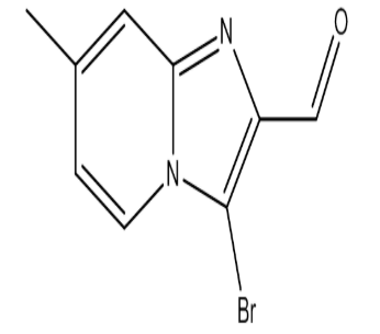 3-Bromo-7-methylimidazo[1,2-a]pyridine-2-carbaldehyde，cas1313712-52-5