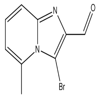 3-Bromo-5-methylimidazo[1,2-a]pyridine-2-carbaldehyde，cas1313712-51-4