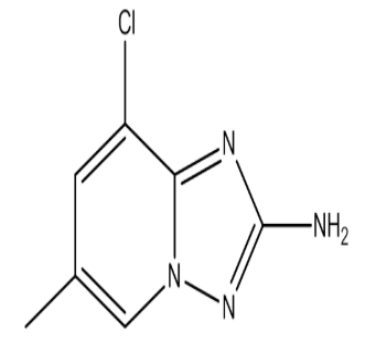 2-氨基-8-氯-6-甲基-[1,2,4]三唑并[1,5-A]吡啶，cas1313712-48-9