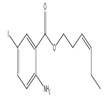 (Z)-Hex-3-en-1-yl 2-amino-5-iodobenzoate，cas1131605-46-3
