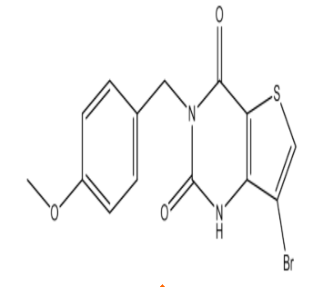 7-Bromo-3-(4-methoxybenzyl)thieno[3,2-d]pyrimidine-2,4(1H,3H)-dione，cas1392484-71-7