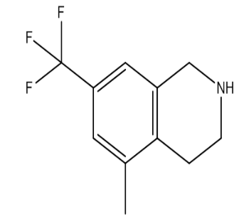 5-Methyl-7-(trifluoromethyl)-1,2,3,4-tetrahydroisoquinoline，cas1280291-64-6