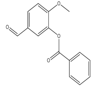 5-甲酰-2-甲氧基苯甲酸苯酯，cas53440-24-7