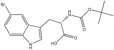 N-叔丁氧羰基-5-溴-DL-色氨酸,CAS:67308-26-3