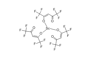 六氟乙酰基丙酮酸钪 cas：18990-42-6