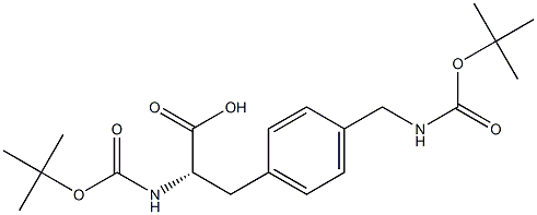 N-BOC-L-4-BOC-氨甲基苯丙氨酸,CAS:1212909-48-2