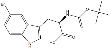 N-叔丁氧羰基-5-溴-D-色氨酸,CAS:114873-17-5