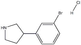3-(3-溴苯基)吡咯烷盐酸盐,CAS:1203681-69-9