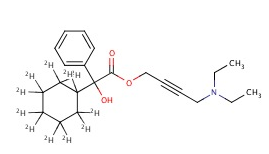 奥昔布宁氯化物-d11，Oxybutynin-d11 Chloride