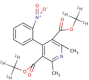 脱氢硝苯地平-d6,cas:125464-52-0