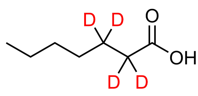 庚酸-2,2,3,3-D4,CAS:111-14-8