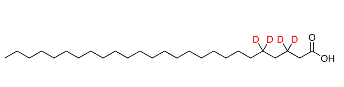 蜡酸-3,3,5,5-D4,CAS:506-46-7