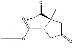 N -BOC- 4 -羰基- L -脯氨酸甲酯,CAS: 256487-77-1